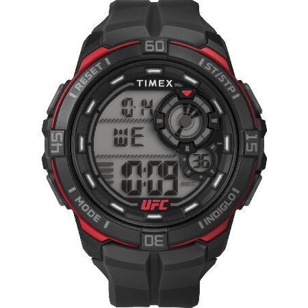 Timex UFC キック　ブラック　腕時計 Amazon | Timex UFC メンズ インパクト 50mm 腕時計, ブラック