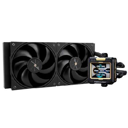 並行輸入品】 Thermalright FW240 ブラック CPUウォータークーラー 