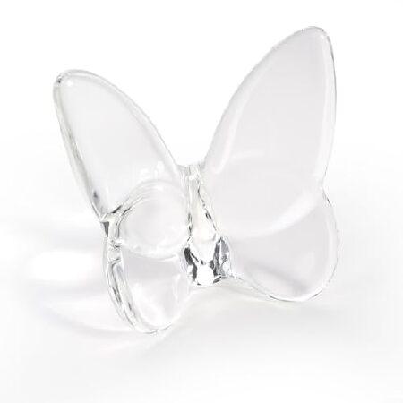 並行輸入品】 HOgardenME クリスタルガラス 蝶の置物 飛ぶ蝶 置物