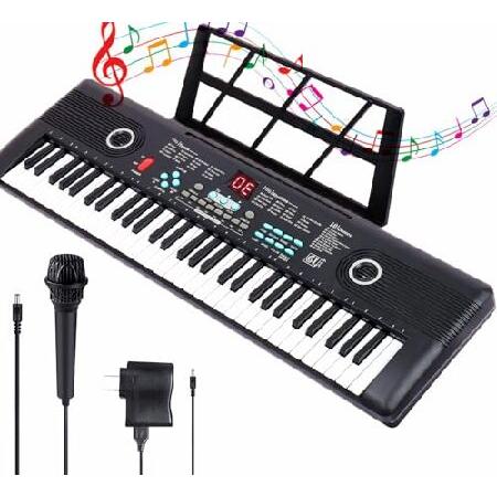 61鍵キーボード 　付属品付 Amazon.co.jp: Alesis キーボード ピアノ 61鍵盤 スピーカー内蔵