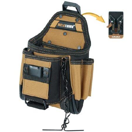 新品未使用  Tools ツールバッグ + ポーチ付 並行輸入品】 MELOTOUGH 小型電気工事士ツールポーチ ベルトクリップ