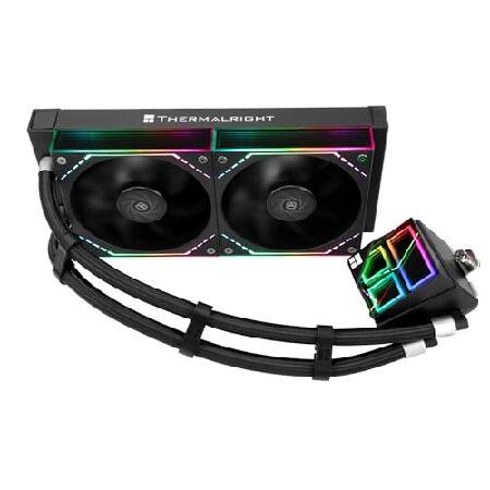 並行輸入品】 Thermalright Frozen Infinity 240 ブラック CPU Aio 