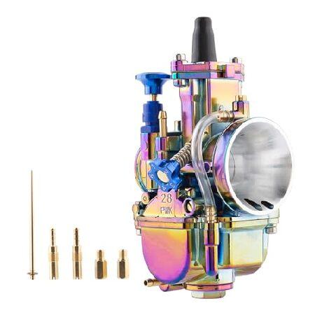 並行輸入品】 PWK 28mm キャブレター 高性能 2ストローク 4ストローク