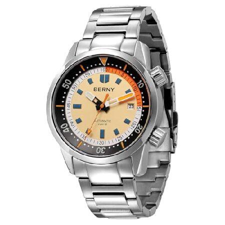 並行輸入品】 BERNY ダイバーズウォッチ 腕時計 メンズ 自動巻き腕時計