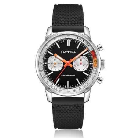 並行輸入品】 TOPHILL 1963 パイロット メンズ レーシング クロノ 