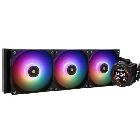 PC用ファン・クーラー Thermalright CORE VISION 360 並行輸入品】 Thermalright CORE Vision 360 ブラック ARGB-360mm AIO