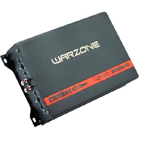 【並行輸入品】 Warzoneシリーズカーアンプ - True RMSパワークラスDアンプ、1/2/4オーム安定、マルチチャンネルとモノブロックオプション、リモートサブコント | ブランド登録なし