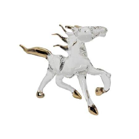 並行輸入品】 Mr_air_thai_Glass_Blown Tiny21/2 ロングクリアゴールド