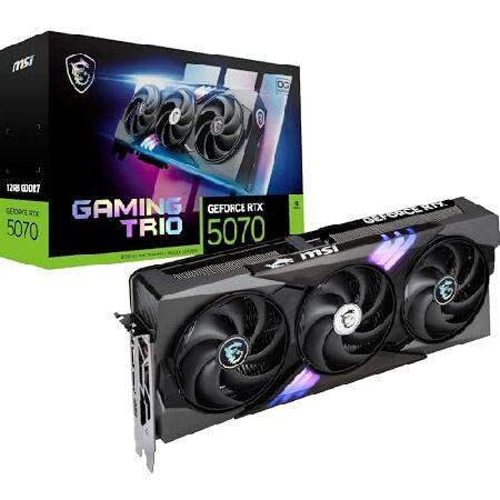 並行輸入品】 MSI GeForce RTX 5070 12G GAMING TRIO OC グラフィック