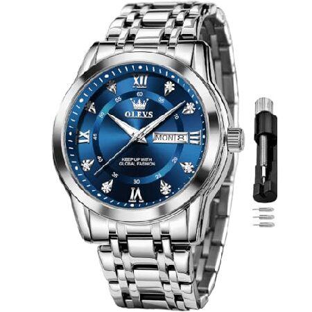 並行輸入品】 OLEVS 腕時計 メンズ クラシック ビジネス ドレス