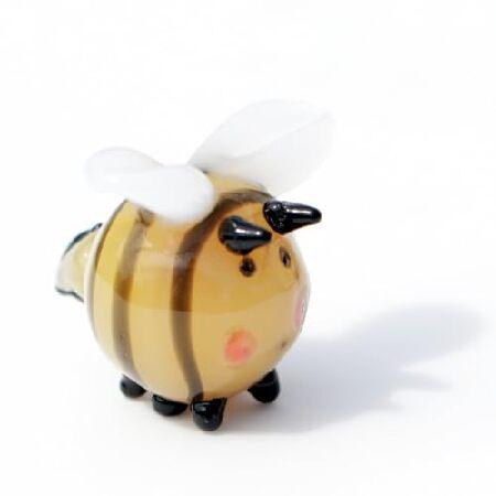 並行輸入品】 Crrezhai ミニ クリスタル キュート 蜂 ガラス 昆虫