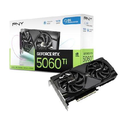 並行輸入品】 PNY GeFORCE RTX 5060 Ti 16GB Overclocked Dualfan 