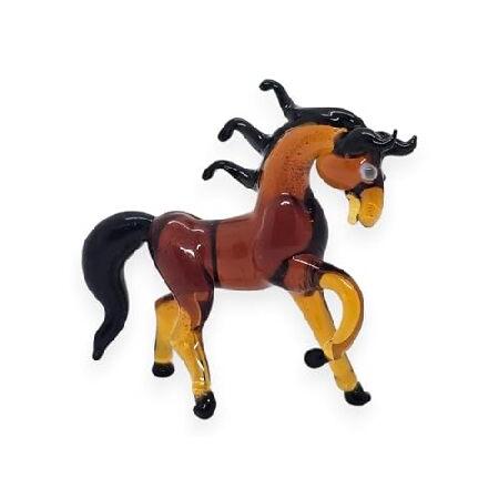 並行輸入品】 Mr_air_thai_Glass_Blown Tiny 11/2インチ ハイブラウン