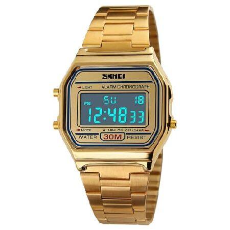 並行輸入品】 SKMEI メンズ デジタル腕時計 防水 クラシック