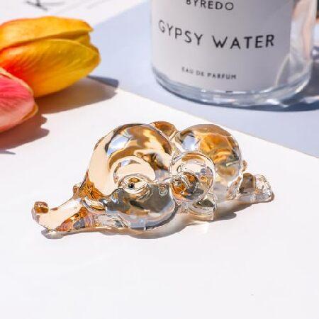 並行輸入品】 Mhomey クリスタルガラス 象の置物 コレクションテーブル