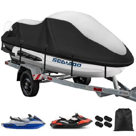 並行輸入品】 ジェットスキーカバー 3人掛け、900D Sea Doo 防水 