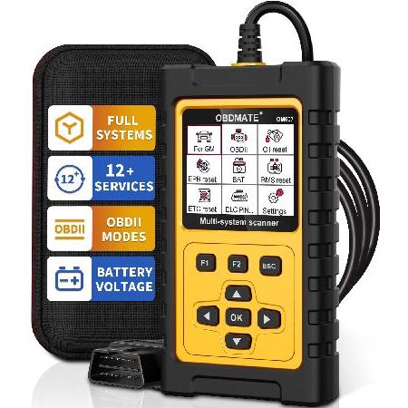 フルスキャンシステムマスタープログラム　　　　フルセット 並行輸入品】 OBDMATE OBD2 スキャナー GMC/ビュイック/シボレー