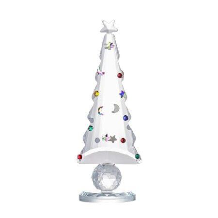 並行輸入品】 ガラスクリスマスツリーギフト クリアクリスタル 