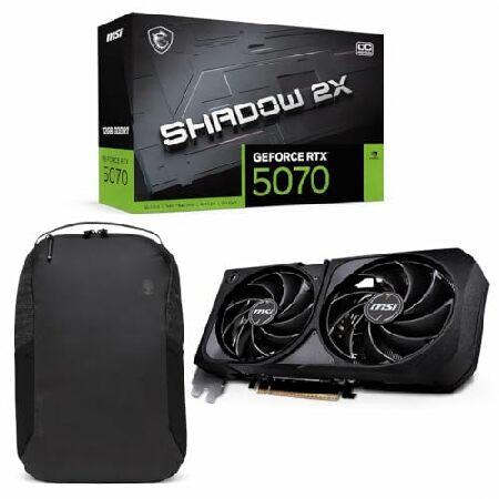 並行輸入品】 msi Gaming RTX 5070 12G Shadow 2X OC グラフィック