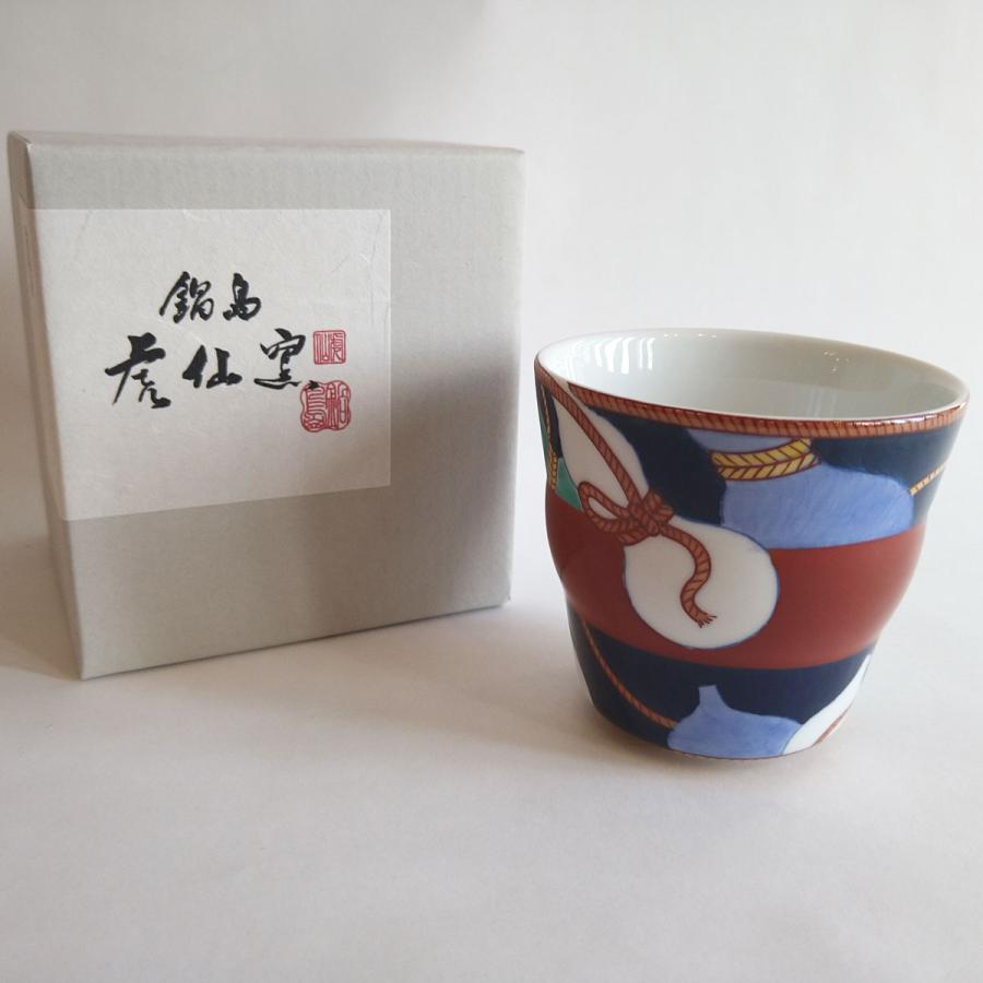 鍋島 虎仙窯 色鍋島 蕎麦猪口 : INTERIOR3I - 通販 - Yahoo!ショッピング