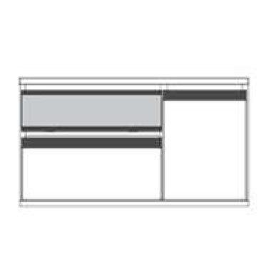 モーブル Break ブレイク 80 AVボードL テレビ台 ローボード TVボード リビング 収納 幅80 奥行42 高さ45 ナチュラル ブラウン 国産 完成品 | Meuble | 01