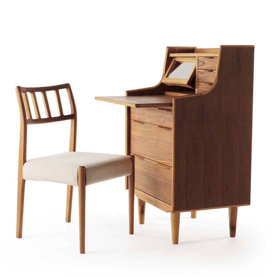 朝日木材 EDDA エッダ ダイニングチェア 撥水加工 カバーリング