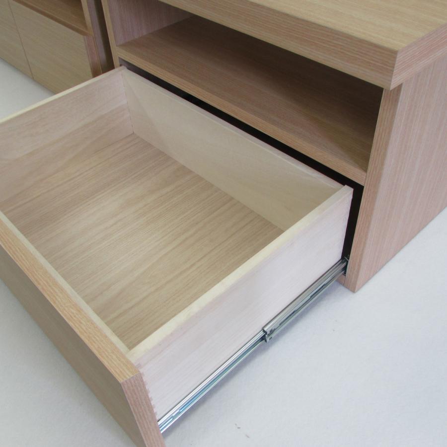 Dia ディア スライド天板付 TVボード 150 幅148〜209 奥行43 高さ39 伸縮 リビング 収納 テレビ台 ローボード 国産 9色対応 |  | 03