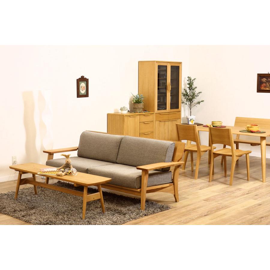 第一産業高山本店 ソファ 2P ガイア GA-LS2-20-O オーク材 クッション