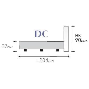 シモンズベッド CHANOF シャノフ ダブルクッションタイプ ヘッドボードのみ HA19013 ダブル | SIMMONS | 01