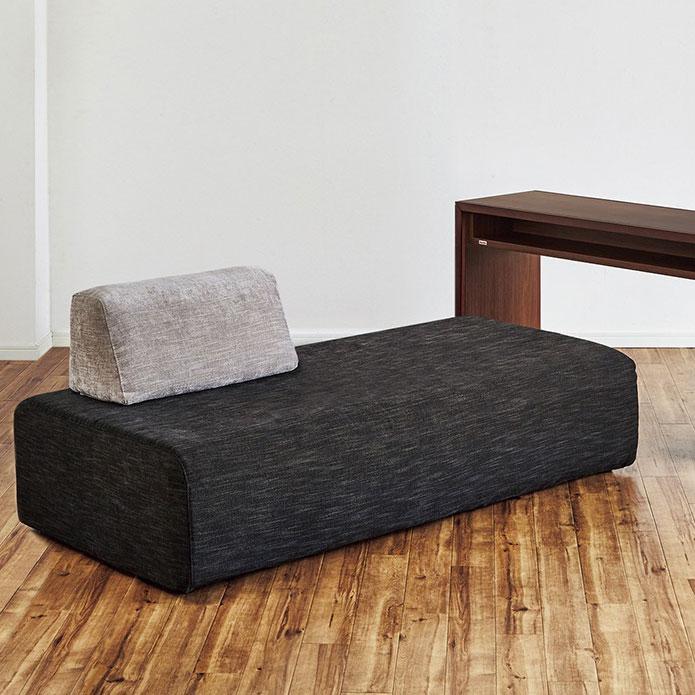 Meuble（モーブル） Island アイランド スリムソファ 背クッション1個