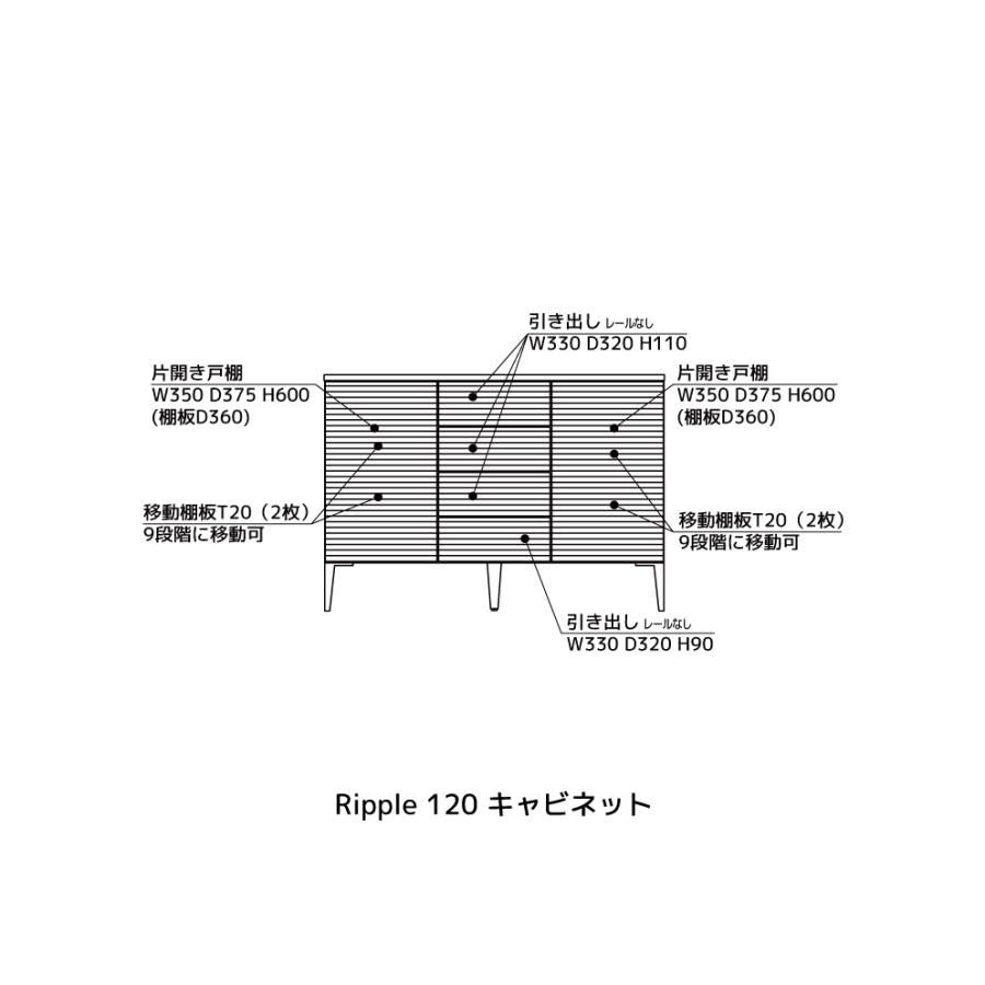 レグナテック リップル 120 サイドボード | CLASSE | 07