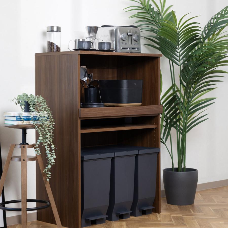 レンジすきまくん オプション ダストボックス ゴミ箱 フットペダル 足