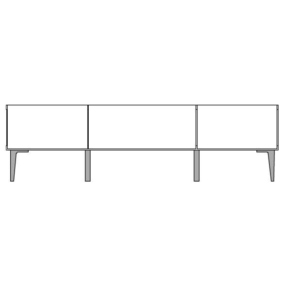 モーブル TOWN タウン 150 AV ローボード テレビ台 TV リビング 収納 幅150cm 奥行43cm 高さ42cm ホワイト ブラック 完成品 国産 日本製 壁掛け対応 | Meuble | 01