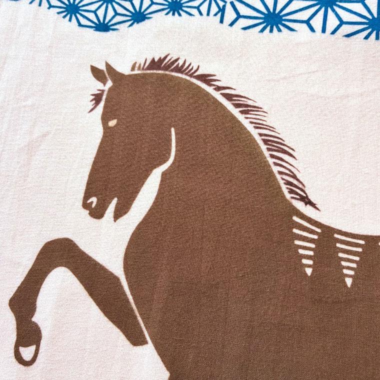 にじゆら 手ぬぐい 干支 午 [everyday 60 tenugui] 日本製 手拭い 綿100% メール便可 |  | 04