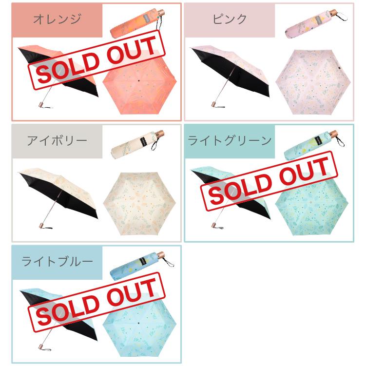 折りたたみ傘 自動開閉 ワンタッチ コンパクト 折り畳み傘 晴雨兼用 遮熱 遮光 おしゃれ かわいい 軽量 女性でも使いやすい F.SEASONS 無地 / リーフ柄 | F.SEASONS | 26