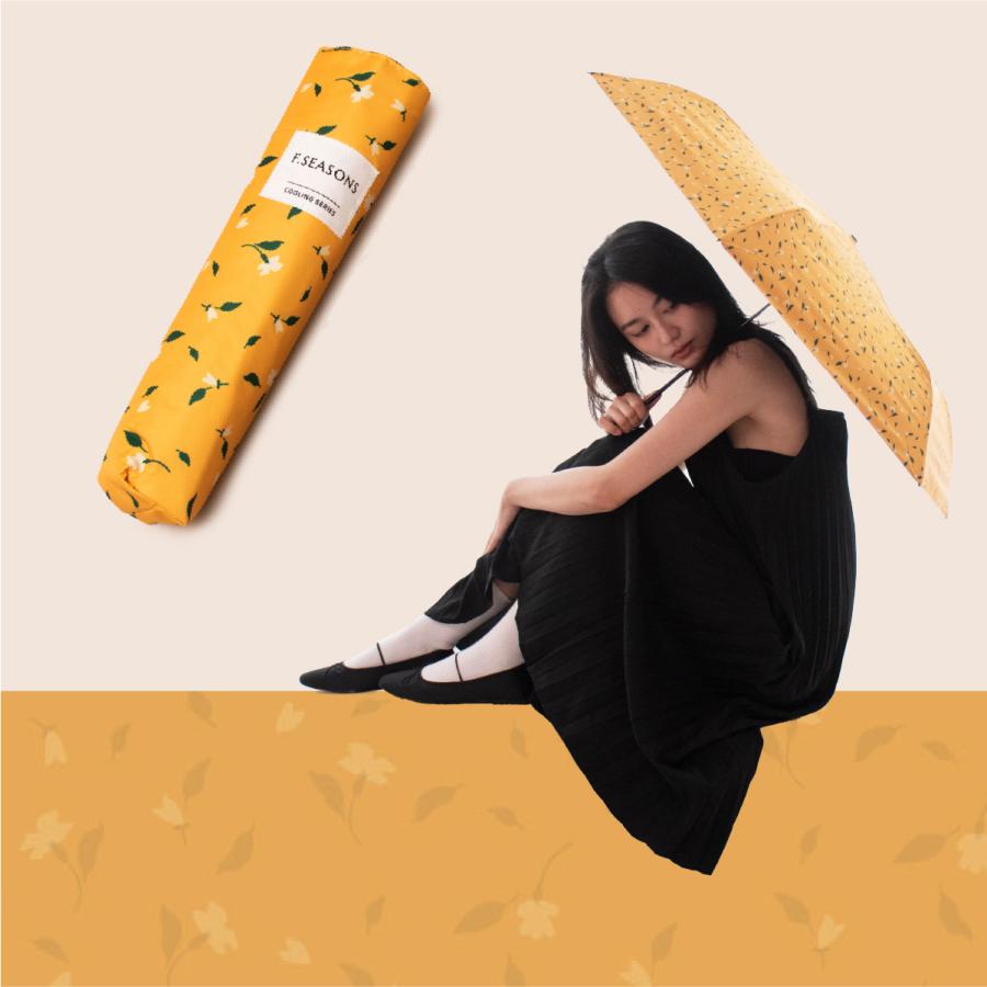 F-SEASONS M31-2 カーボン骨 超軽量 遮熱 折りたたみ傘 日傘  6本骨 手動 花柄 遮光 UVカット 90cm UPF50+ 抗風 晴雨兼用傘 超撥水 レディース 【ギフト】 |  | 14