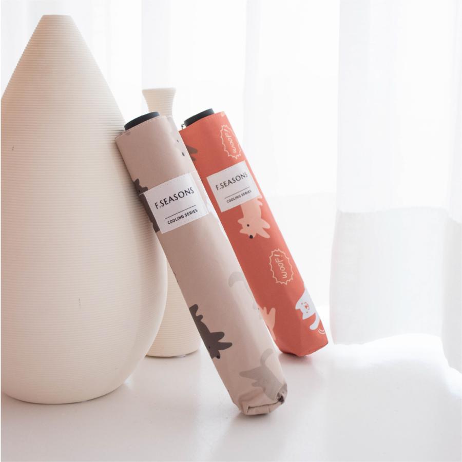 F-SEASONS M53 大きい 可愛い 軽い 日傘 折りたたみ傘 犬 猫 柄 遮熱 遮光 UVカット コンパクト 折り畳み傘 軽量 UPF50+ 小さい 晴雨兼用傘 超撥水 【ギフト】 |  | 16