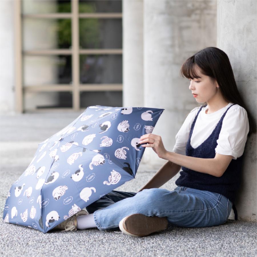 F-SEASONS M53 大きい 可愛い 軽い 日傘 折りたたみ傘 犬 猫 柄 遮熱 遮光 UVカット コンパクト 折り畳み傘 軽量 UPF50+ 小さい 晴雨兼用傘 超撥水 【ギフト】 |  | 14