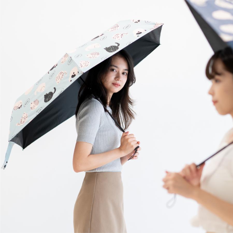 F-SEASONS M53 大きい 可愛い 軽い 日傘 折りたたみ傘 犬 猫 柄 遮熱 遮光 UVカット コンパクト 折り畳み傘 軽量 UPF50+ 小さい 晴雨兼用傘 超撥水 【ギフト】 |  | 15