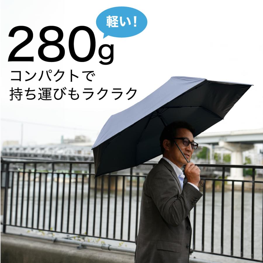 大きい 軽い 7本骨 日傘 メンズ 紳士用 日傘 手動 折りたたみ傘 晴雨兼用傘 遮熱 遮光 UVカット 106cm 軽量 280g UPF50+ 抗風 超撥水 【ギフト】 F.SEASONS M54 | F.SEASONS | 08