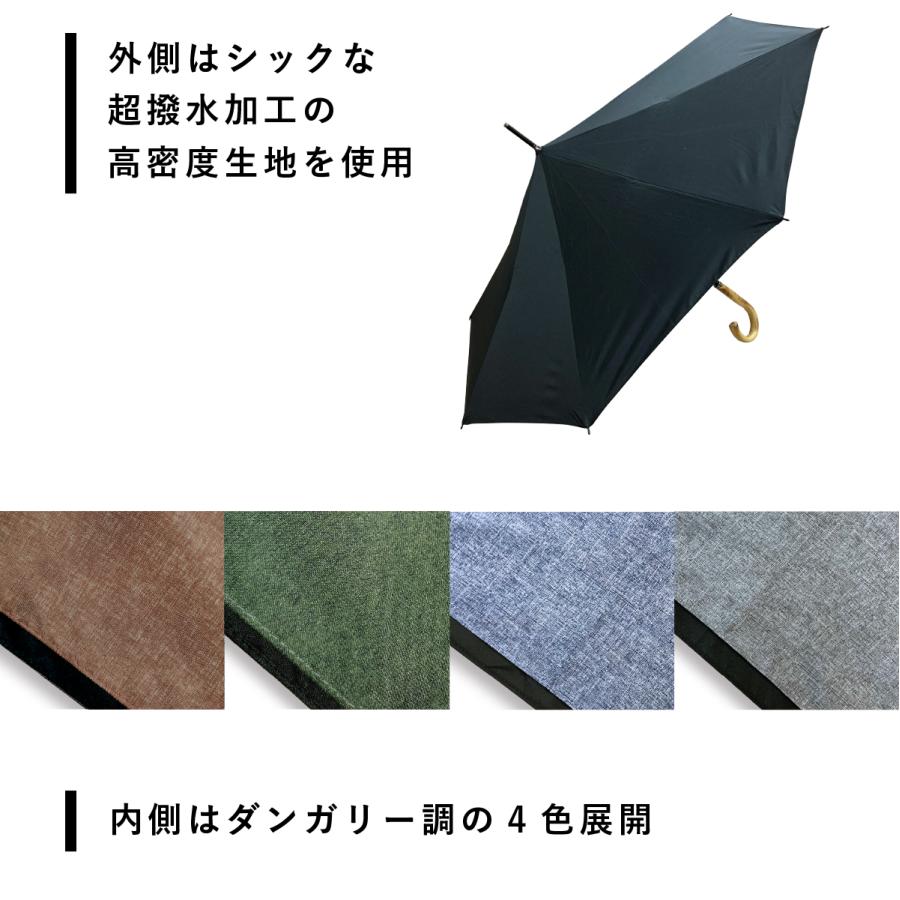 特大逆さ傘 さかさ傘 傘 メンズ レディース おしゃれ 大きい CARRY saKASA Classic Model キャリーサカサ クラシックモデル Lサイズ｜interbb｜12