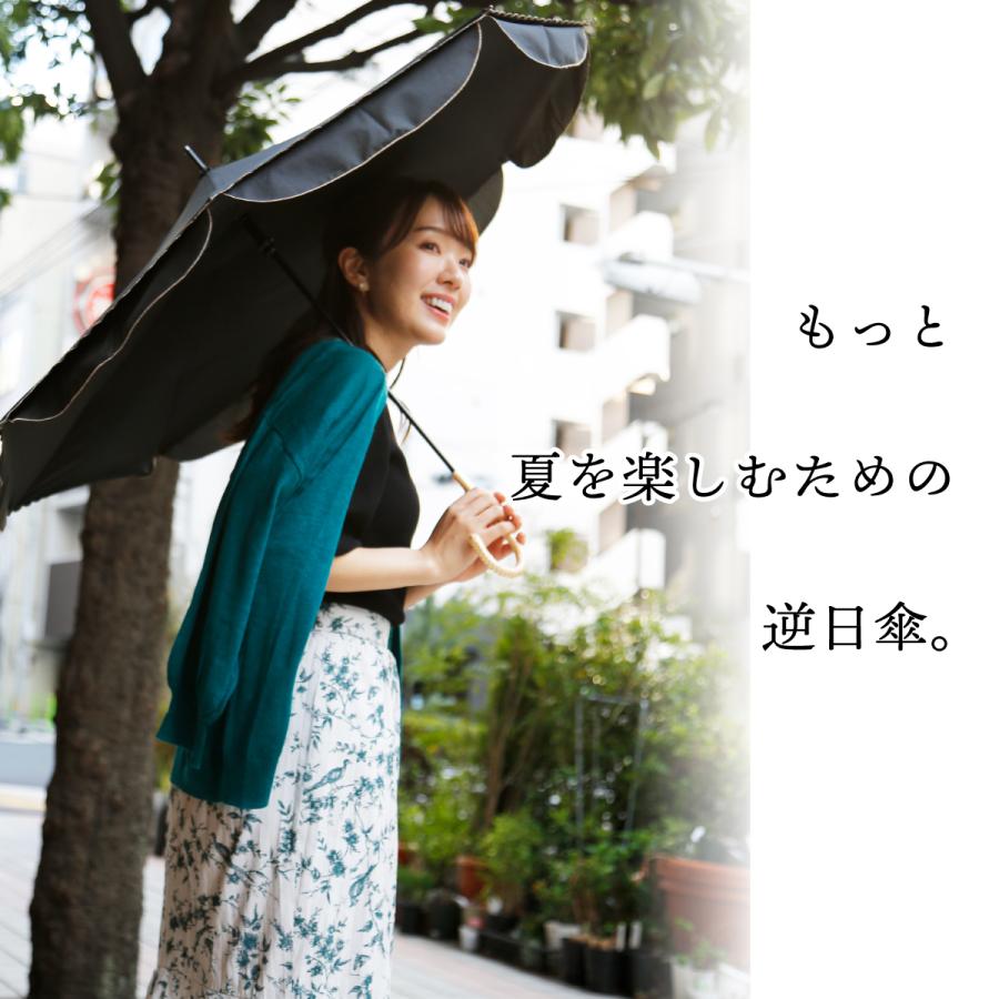 逆さ傘 さかさ傘 傘 レディース 長傘 雨傘 おしゃれ CARRY saKASA