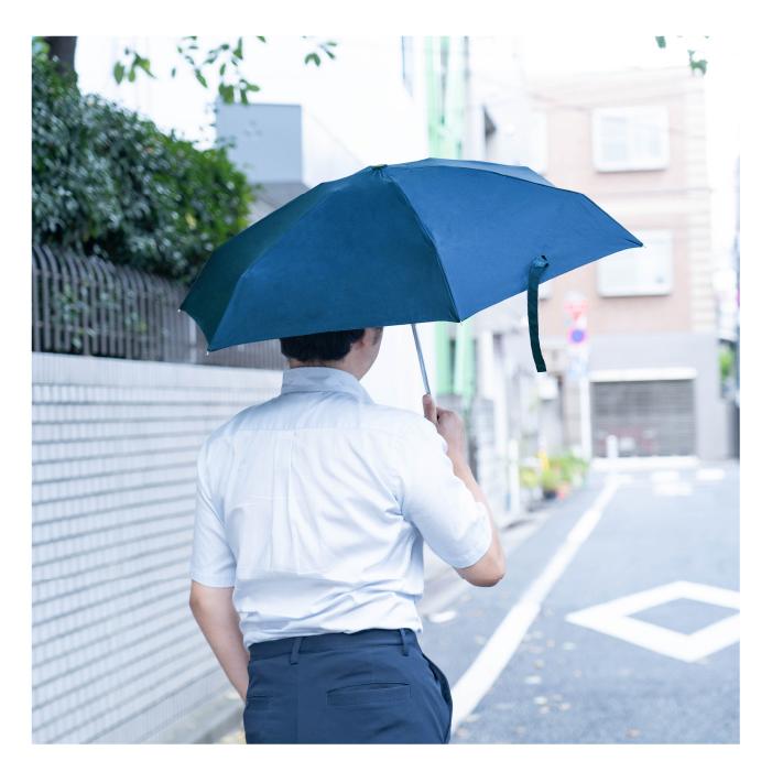 折りたたみ傘 Minimo#1 ミニモ 折りたたみ傘 超小型 自動開閉 コンパクト 軽量 UVカット 晴雨兼用 ミニマリスト 超撥水 テフロン | Minimo | 11