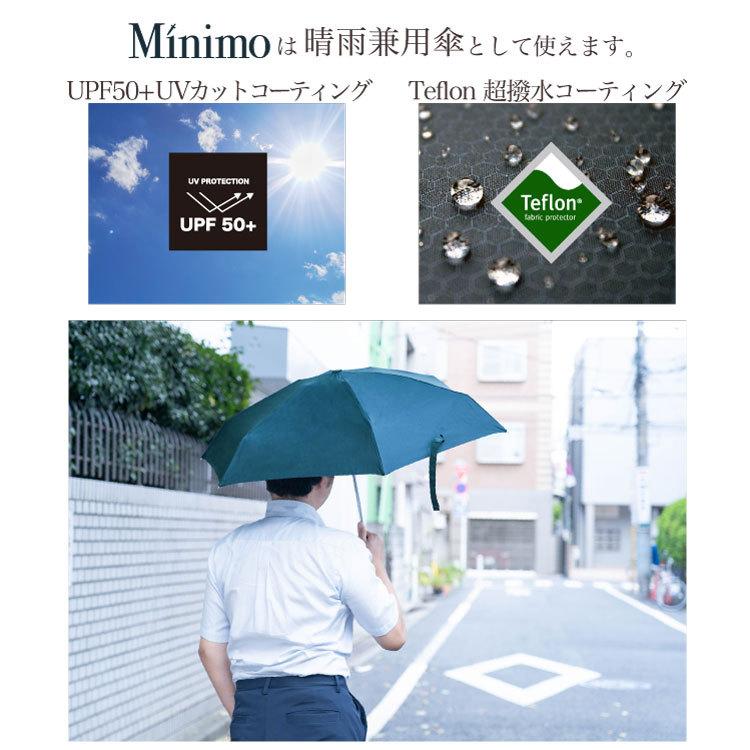 折りたたみ傘 Minimo#1 超小型 自動開閉 コンパクト UVカット 晴雨兼用