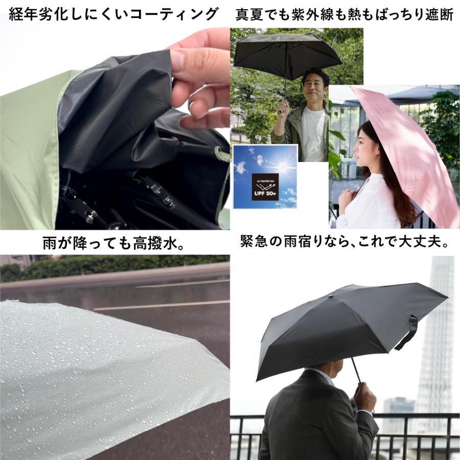 超ミニ 折りたたみ 日傘 【Minimo#3.5】 コンパクト 折り畳み傘  晴雨兼用 16.5cm 軽量150g 遮熱 体感-7℃ UPF50+ UVカット 小さい 超撥水 【ギフト】 |  | 20