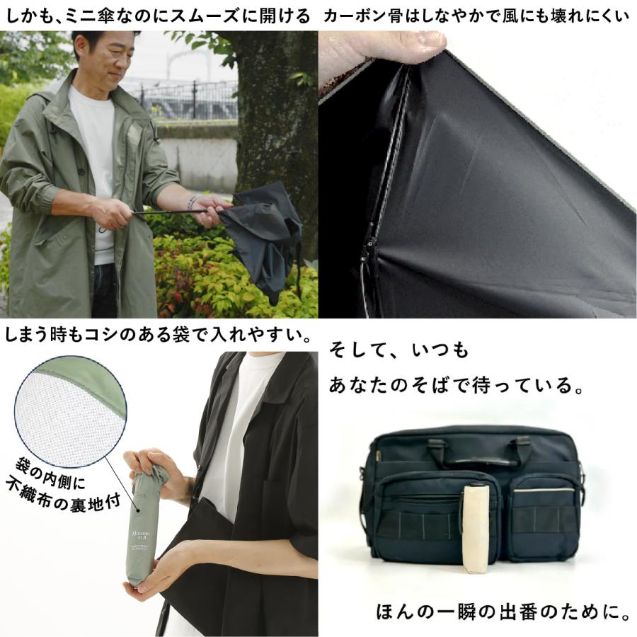 超ミニ 折りたたみ 日傘 【Minimo#3.5】 コンパクト 折り畳み傘  晴雨兼用 16.5cm 軽量150g 遮熱 体感-7℃ UPF50+ UVカット 小さい 超撥水 【ギフト】 |  | 21