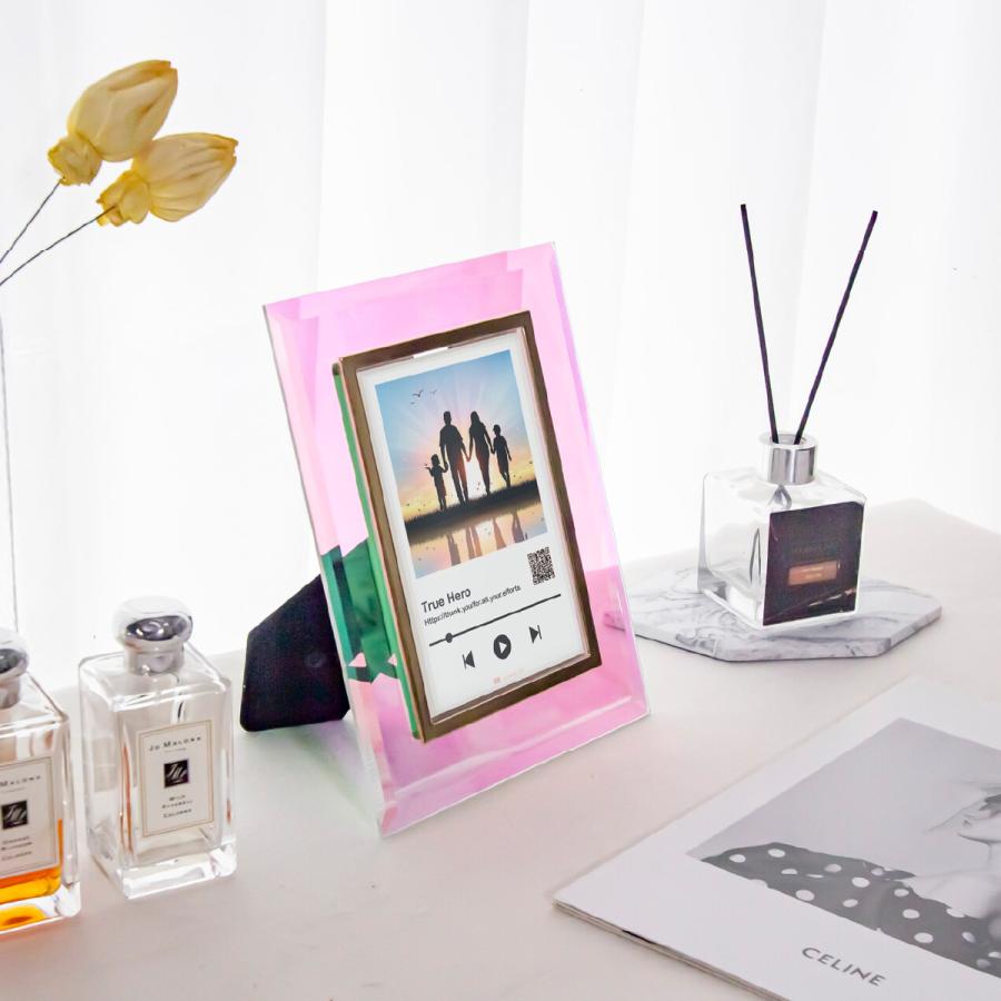 Moosy Life オーロラガラス  フォトフレーム 22.2×17.3cm Aurora AB71 |  | 02