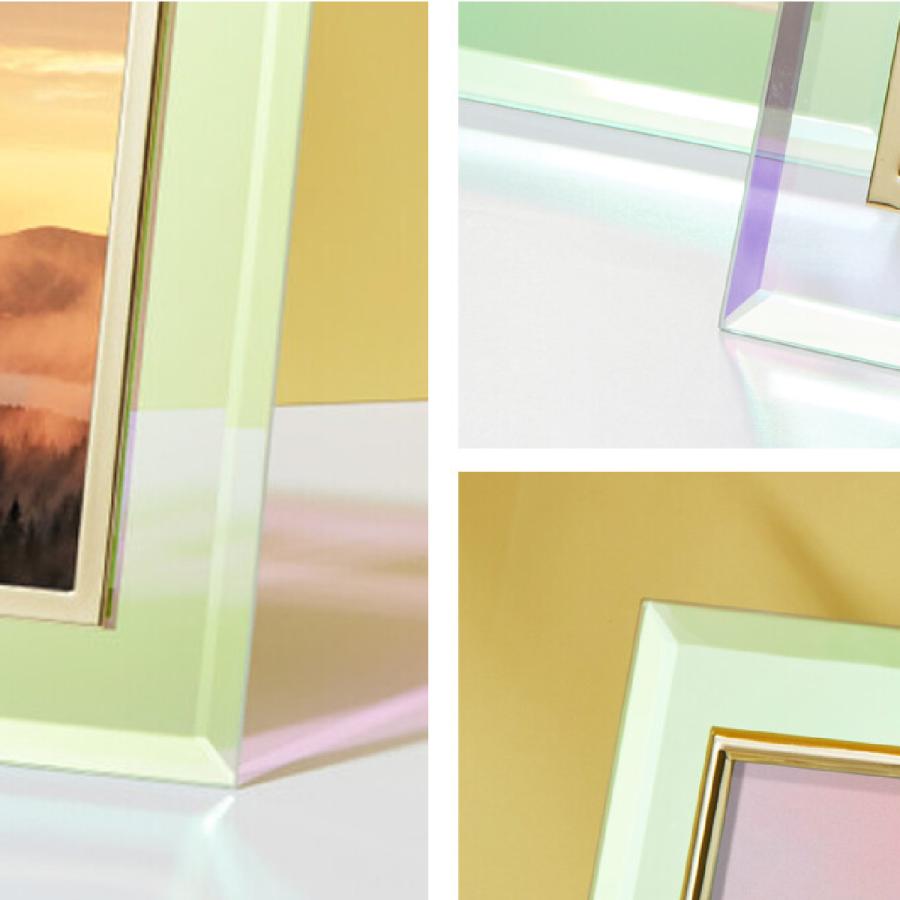 Moosy Life オーロラガラス  フォトフレーム 22.2×17.3cm Aurora AB71 |  | 03