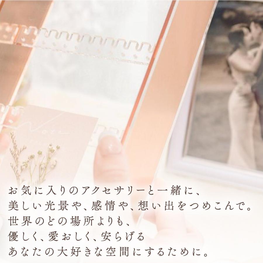 Moosy Life ローズゴールド ピアス/ネックレス ディスプレイケース アクリル MoonLight ML01 |  | 02