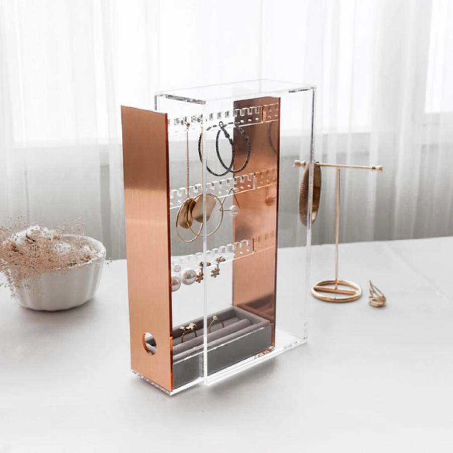 Moosy Life ローズゴールド ピアス/ネックレス ディスプレイケース アクリル MoonLight ML01 |  | 03
